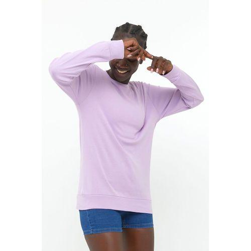 Süperlife Kadın Bisiklet Yaka Regular Fit Sweatshirt spr21k17