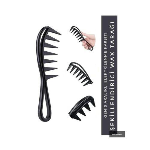 Şövalye Kozmetik Mucizevi Tarak Ve Şekillendirici Tarak | Açma Tarağı | Wax Tarağı