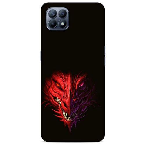 Huawei P40 Lite Kılıf Dragons (16) Kalın Kılıf Kırmızı King Ejderha