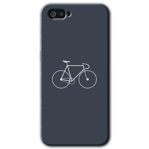 Realme C2 Kılıf HD Desen Baskılı Arka Kapak - Bike