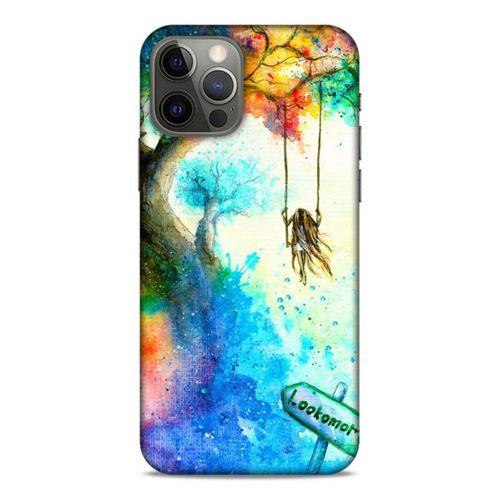 Lopard Apple iPhone 12 Pro Uyumlu Kılıf Manipülasyon ☻ (47) Crystal Flex Kılıf Baskılı