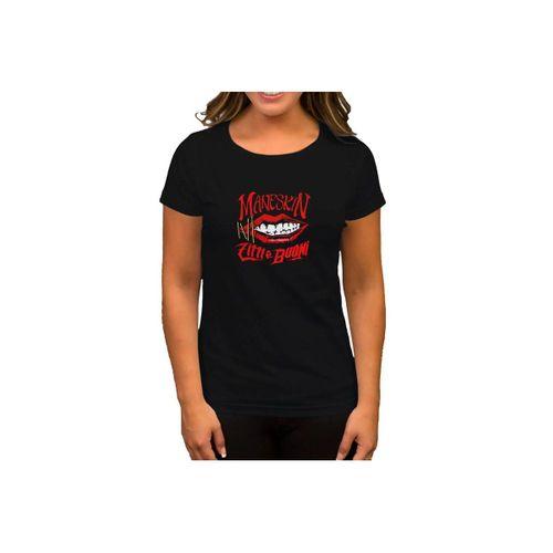 Maneskin Zitti E Buoni Siyah Kadın Tişört