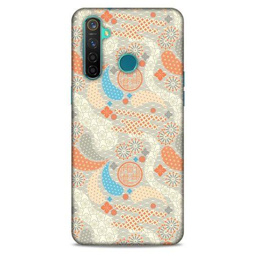Oppo Realme 5 Pro Kılıf Japonya (49) Ultra Silikon Kılıf Mavi Gri