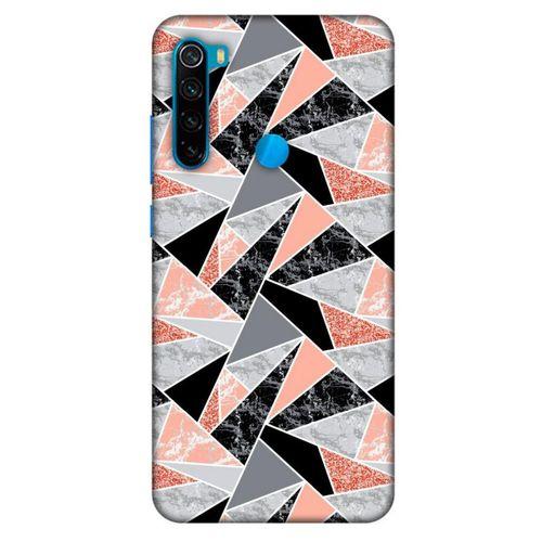 Mermer Desenli (32) Tema Soft Silikon Kılıf Bakır rengi Xiaomi Redmi Note 8 Kılıf