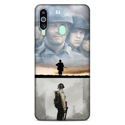 Lopard Samsung Galaxy M40 Uyumlu Kılıf IMDB Film (23) Ultra Koruma Kılıfı Er Ryan'ı Kurtarmak