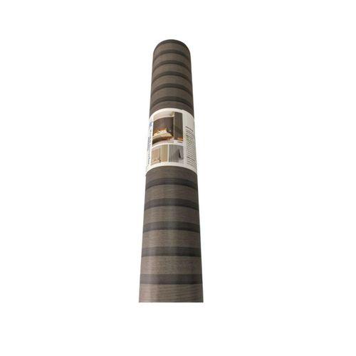 60cm x 280cm 1 Adet Kendinden Yapışkanlı Kömür Gri Lambiri Desenli Duvar Paneli Kağıdı GS8002