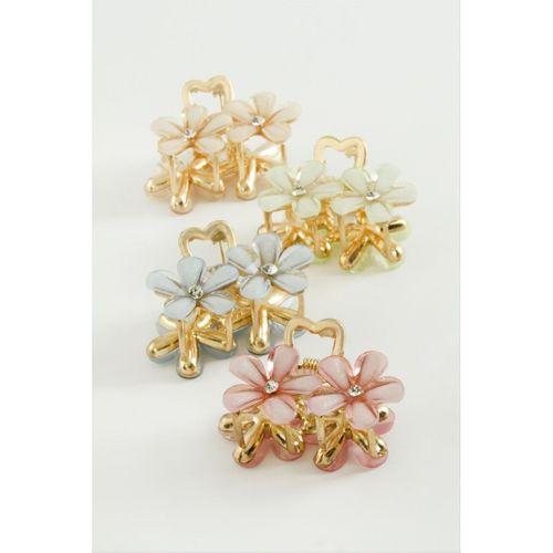 Çiçek Metal Mandal Toka 4 cm
