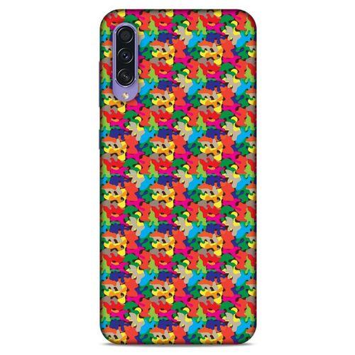Kamuflaj 28 Samsung Galaxy A50s Kılıf Silikon Kapak
