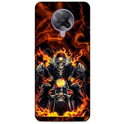 Xiaomi Redmi K30 Pro Uyumlu Kılıf Motorsiklet (10) Full Koruma Kılıfı Harley Davidson