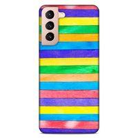 Lopard Samsung Galaxy S21 Uyumlu Kılıf Wood'X (22) Tam Koruma Kılıfı Desenli