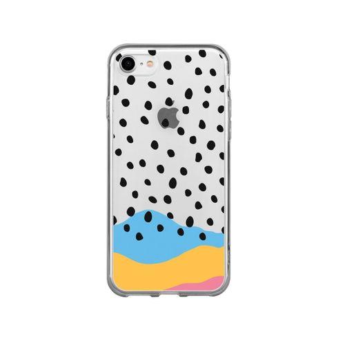 iPhone 8 Shein Puantiye Premium Şeffaf Telefon Kılıfı