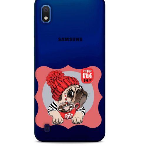 Zoologix (20) Samsung Galaxy J4 Plus Şeffaf Kılıf Silikon Desenli
