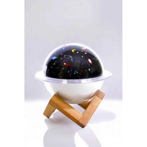 Hava Nemlendirici Masa Ve Gece Lambası Usb Projeksiyon Aromaterapi