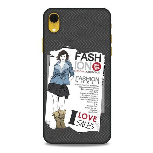 Sokak Modası 26 Apple iPhone XR Kılıf Desenli Silikon