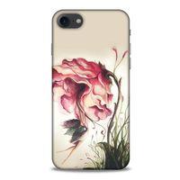 Y.Liva-2021 Özel Seri Gül Döktüm Apple Iphone 8 Kılıf Silikon Kapak