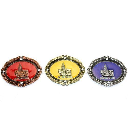 İstanbul Temalı Metal Magnet