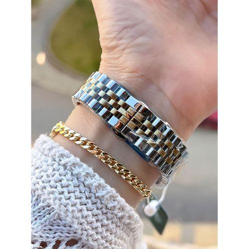 Jg.Polo Club Çelik Kasa & Kordon Kararma Ve Renk Atma Yapmaz Kadın Kol Saati+Bileklik JG02637.4