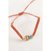 Balık Makrome Örgülü Bileklik