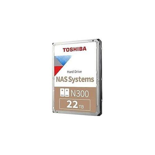 TOSHIBA N300, HDWG62CUZSVA, 3.5’’, 22TB, 512Mb 7200 Rpm, SATA3, 7/24 NAS, SERVER, HDD (Türkiye Distribütörü Garantili)