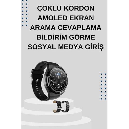 Yeni Nesil Sesli Görüşme Akıllı Saat Ve Powerbank Çoklu Şarj Girişli Bluetooth Kulaklık Nabız Ölçer