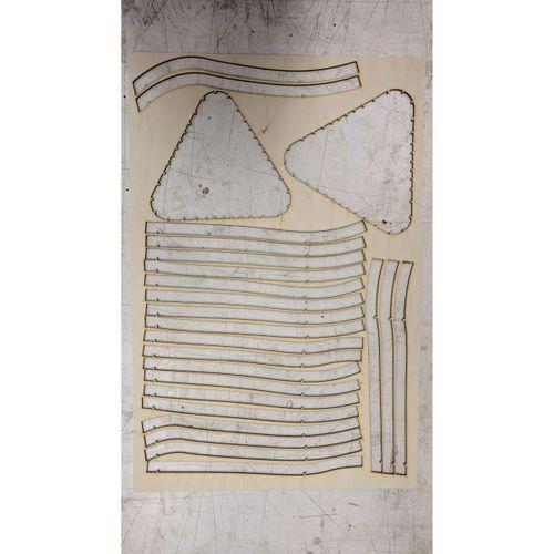 Lasercut abajur (Grasshopper parametrik) - 6907410