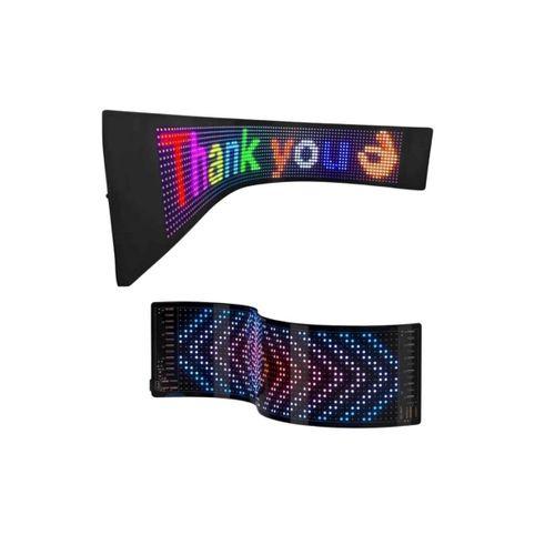 Rgb Led Yazı Paneli Telefon Kontrollü Kayan Yazı Animasyonlu Ekran