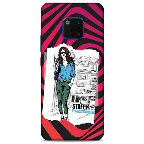 Sokak Modası 78 Huawei Mate 20 Pro Kılıf Desenli Silikon