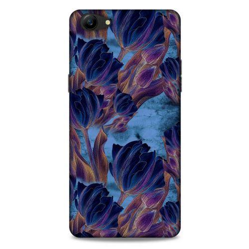 Oppo A79 Uyumlu Kılıf Mavi Delisi (49) Ultra Silikon Kılıf Lale