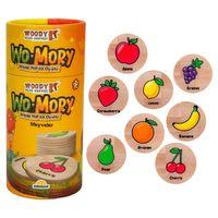 Eğitici Çocuk  Oyuncak Woody Wo-Mory Ahşap Hafıza Oyunu