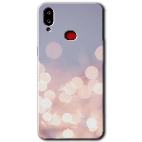 Potkal Hediye Fabrikası Samsung Galaxy A10s Kılıf HD Desen Baskılı Arka Kapak - Blur Lights