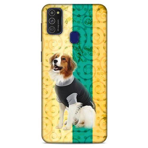 Samsung Galaxy M21 Kılıf Köpek Kıyafetleri (42) Rugged Armor Kılıf Tshirt