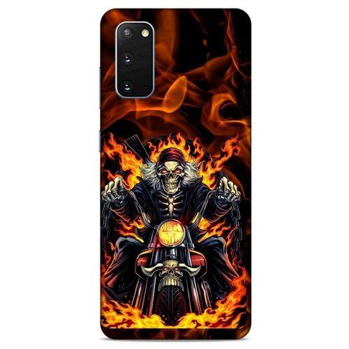 Samsung Galaxy S20 Uyumlu Kılıf Motorsiklet (10) Full Koruma Kılıfı Harley Davidson