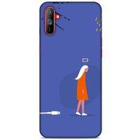 Oppo Realme C3 Kılıf Depresyon (36) Glitter Kılıf Yeşil Tonları