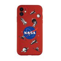 iPhone 11 Uyumlu Nasa Desenli Kamera Korumalı Lansman Kılıf Premium Silikonlu