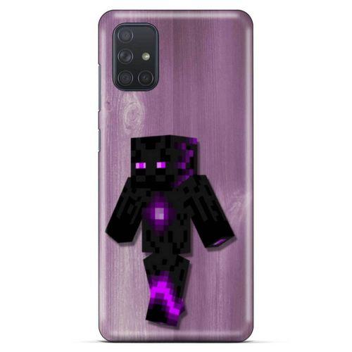 Lopard Samsung Galaxy M51 Uyumlu Kılıf PiXel (50) Shockproof Kılıf Mor