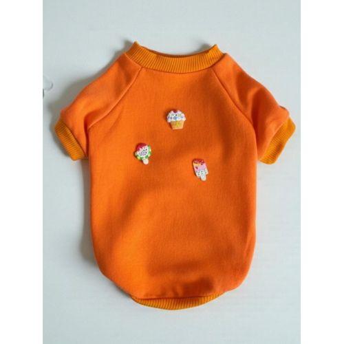 Ice Cream and Cupcakes Köpekler için Polar Sweatshirt