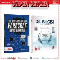 3D TYT Dil Bilgisi ve AKM Paragraf Soru Bankası Seti 2 Kitap
