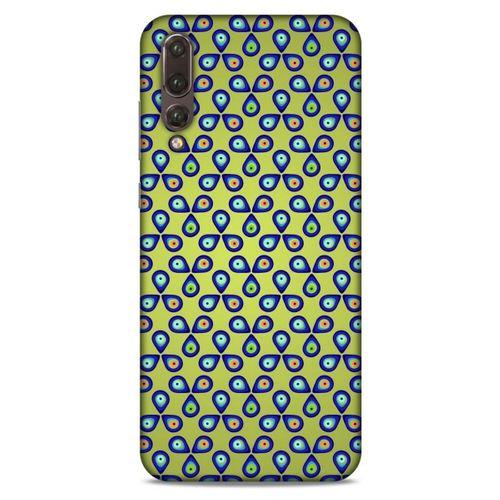 Nazarium (4) Desenli Silikon Kapak Huawei P20 Pro Kılıf