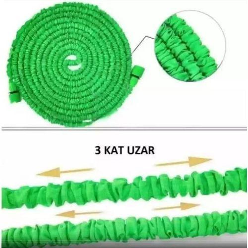 Zhltools Uzayan Hortum Tabancalı 7,5 Metre Bahçe Sulama İçin Hortum