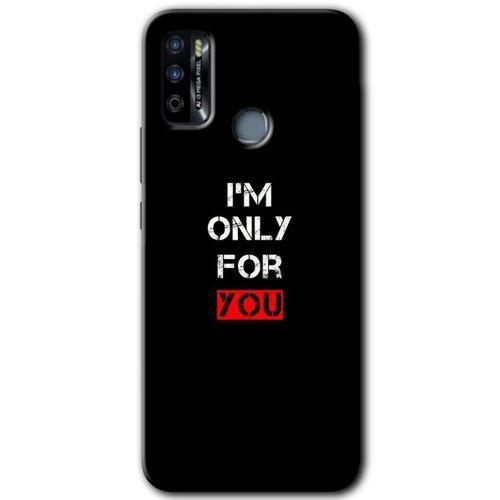 İnfinix Hot 9 Play Kılıf HD Desen Baskılı Arka Kapak - For You