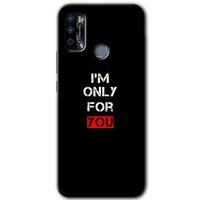 İnfinix Hot 9 Play Kılıf HD Desen Baskılı Arka Kapak - For You