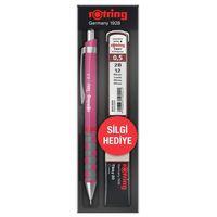 Rotring Tikky Versatil Kalem Min Silgi 3 lü Set 0,5 Mm Ahududu - Orjinal