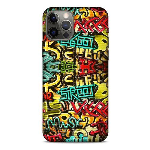 Graffitix (26) Desenli Silikon Kapak Apple iPhone 12 Pro Kılıf