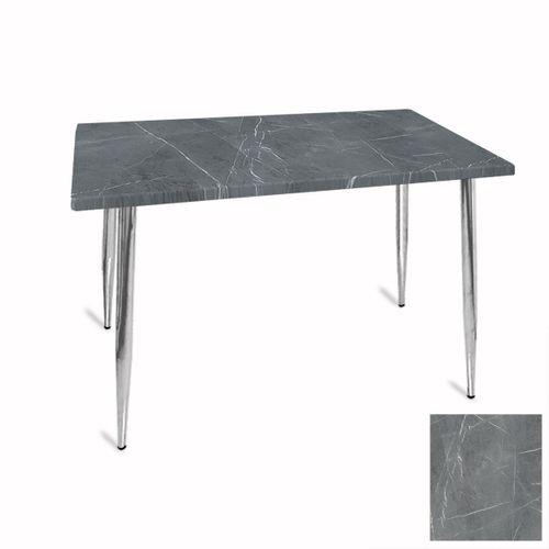 Dockers Manolya Mutfak Masası 70x120 Kromnikel (Werzalit, Wermodin ve Allzalit Tabla) - Light Emperado