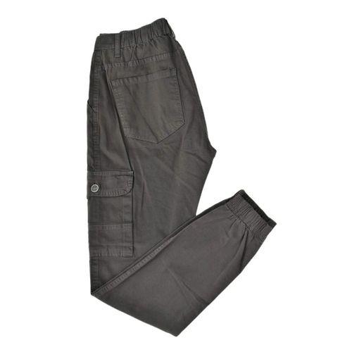 Erkek Paça Lastikli Kanvas Kargo Pantolon BGL-ST03045