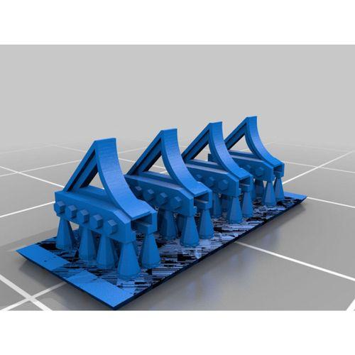 N Ölçek 1 160 Merdiven ve Raylar Bariyerleri MiniDemiryolu 3D Baskı (Bu ürün Sadece Plastik parçadır - Almadan Önce Soru Sorabilirsiniz)