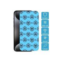 Samsung Galaxy S23 Fe ile Uyumlu Esnek Ekran Koruyucu 9H Blue Nano
