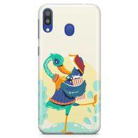 Samsung Galaxy M20 Kılıf Entel Ördek Arka Kapak Koruma Desenli Full Koruyucu