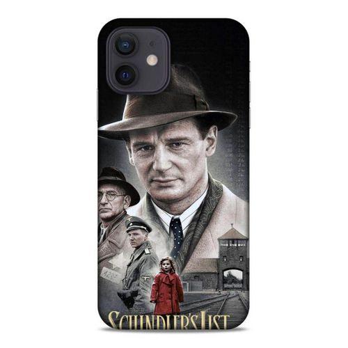 Lopard Apple iPhone 12 Uyumlu Kılıf IMDB Film (8) Baskılı Kılıf Schindler'in Listesi