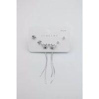 Çoklu Set Küpe - Gümüş